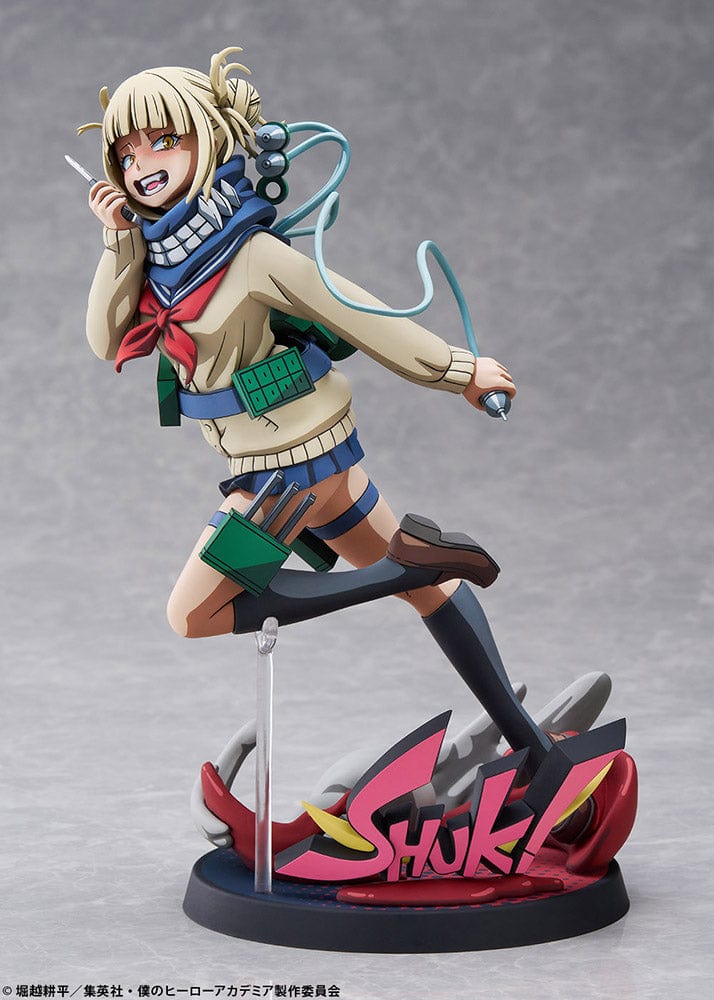 My Hero Academia Himiko Toga 2D Coloring Ver. 1/8 Scale Figure showcasing her dynamic pose and anime-inspired design.