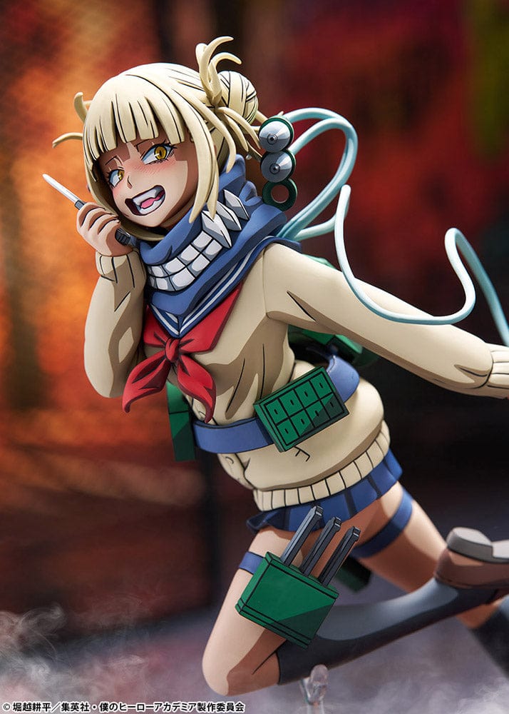 My Hero Academia Himiko Toga 2D Coloring Ver. 1/8 Scale Figure showcasing her dynamic pose and anime-inspired design.