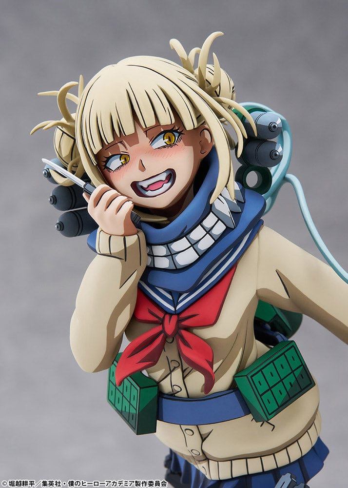 My Hero Academia Himiko Toga 2D Coloring Ver. 1/8 Scale Figure showcasing her dynamic pose and anime-inspired design.