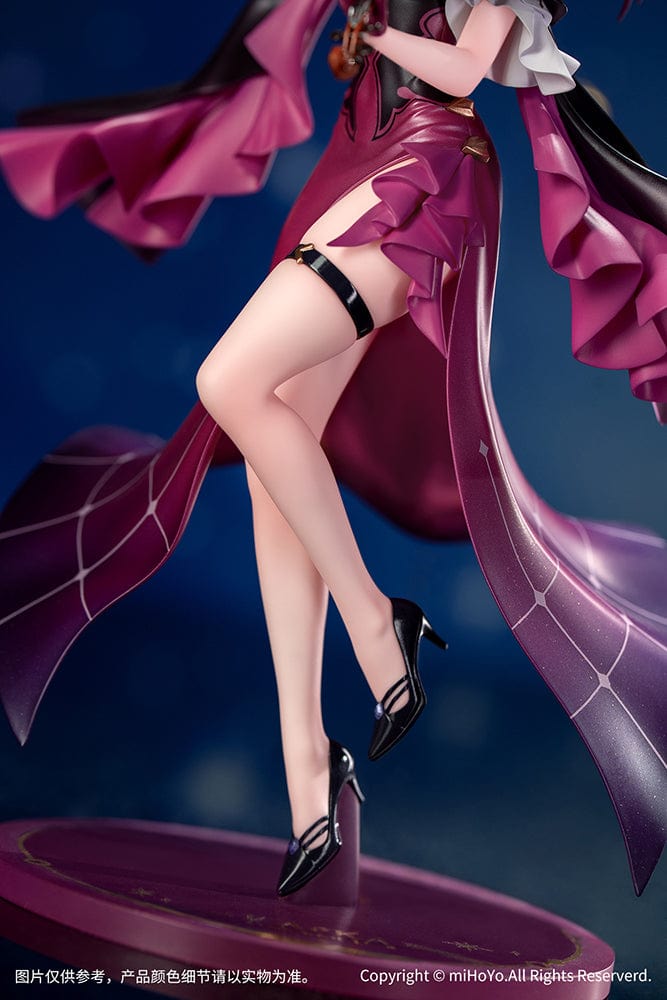 Honkai: Star Rail Gift+ Kafka (Star Rail Live Ver.) 1/8 Scale Figure playing violin in purple flowing attire on a stage-inspired base.