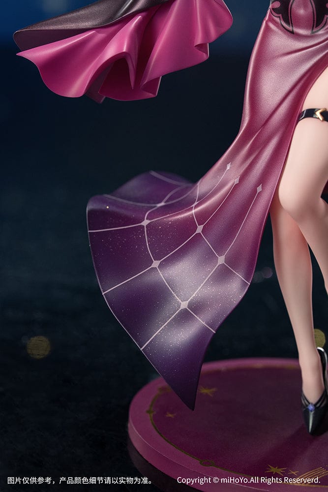 Honkai: Star Rail Gift+ Kafka (Star Rail Live Ver.) 1/8 Scale Figure playing violin in purple flowing attire on a stage-inspired base.