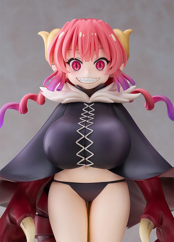 Miss Kobayashi's Dragon Maid Iruru 1/7 Scale Figure featuring Iruru in her dragon form with pink hair, wings, and claws.