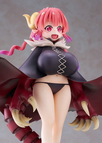 Miss Kobayashi's Dragon Maid Iruru 1/7 Scale Figure featuring Iruru in her dragon form with pink hair, wings, and claws.