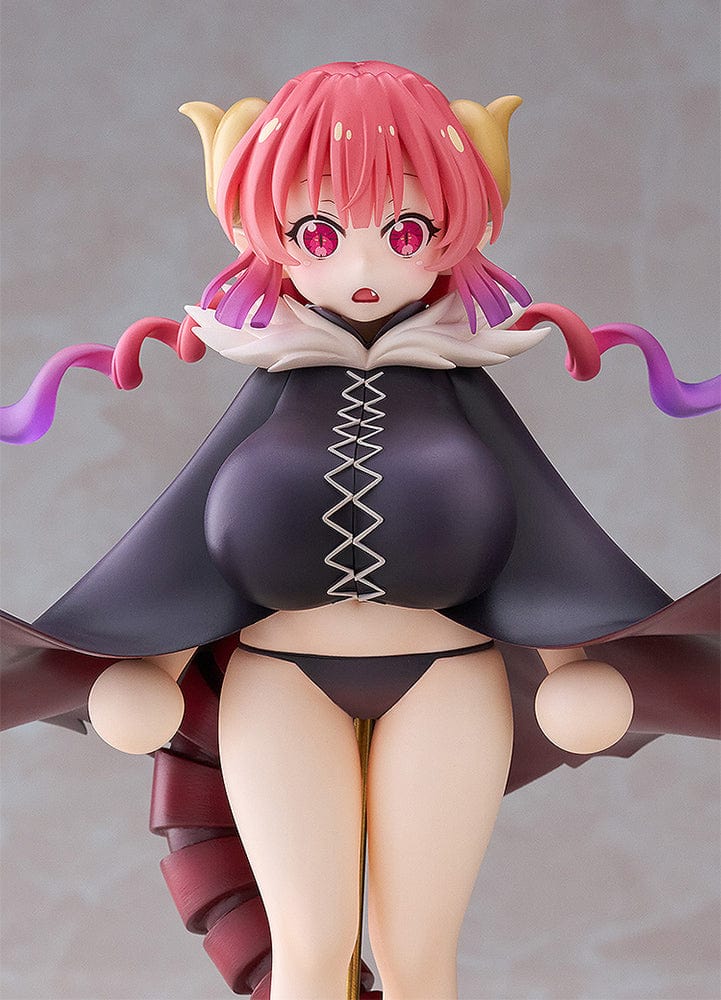 Miss Kobayashi's Dragon Maid Iruru 1/7 Scale Figure featuring Iruru in her dragon form with pink hair, wings, and claws.