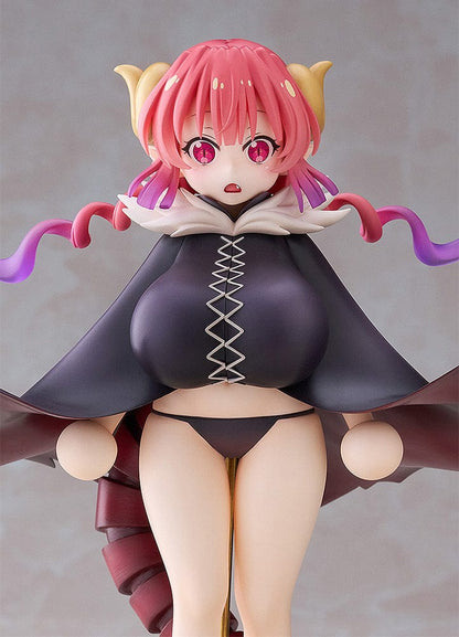 Miss Kobayashi's Dragon Maid Iruru 1/7 Scale Figure featuring Iruru in her dragon form with pink hair, wings, and claws.