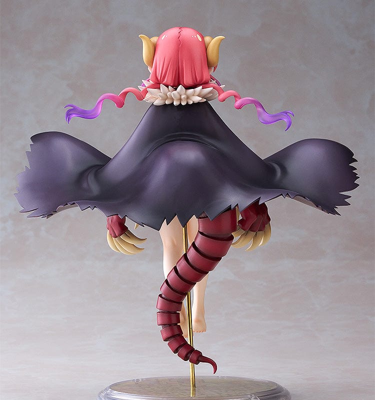 Miss Kobayashi's Dragon Maid Iruru 1/7 Scale Figure featuring Iruru in her dragon form with pink hair, wings, and claws.