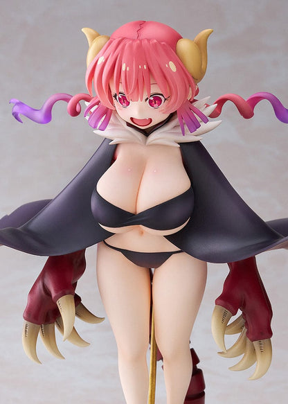 Miss Kobayashi's Dragon Maid Iruru 1/7 Scale Figure featuring Iruru in her dragon form with pink hair, wings, and claws.