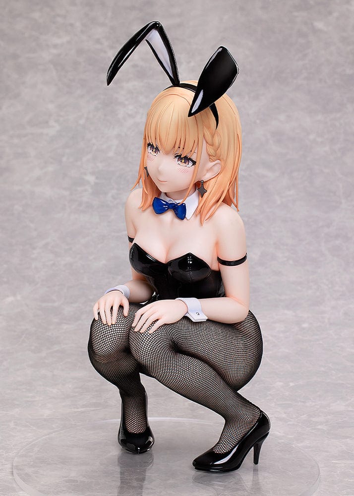 Butareba: The Story of a Man Turned into a Pig B-Style Jess Bunny Ver. 1/4 Scale Figure in black bunny outfit with fishnet stockings.