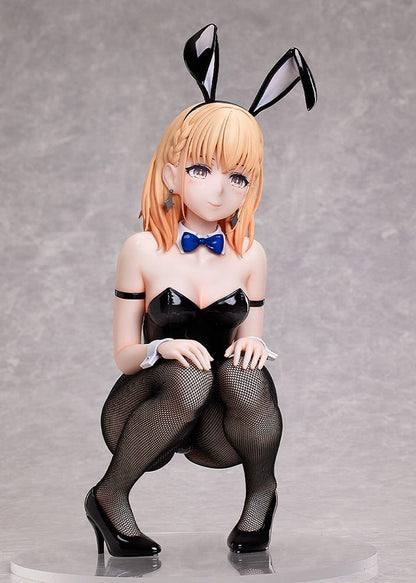 Butareba: The Story of a Man Turned into a Pig B-Style Jess Bunny Ver. 1/4 Scale Figure in black bunny outfit with fishnet stockings.