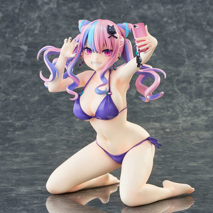 King's Proposal Kurara Tokishima 1/6 Scale Figure in a vibrant, playful pose with colorful slime draping her body.