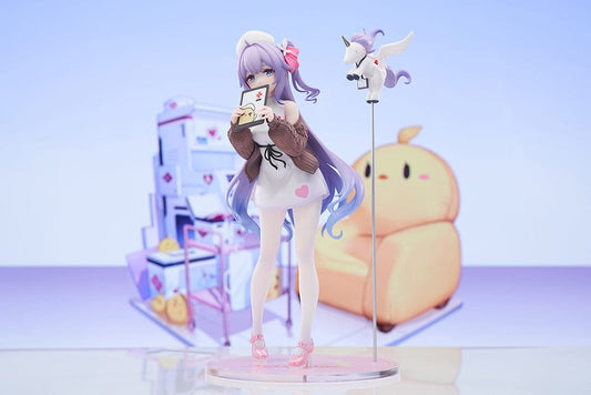 Azur Lane Limepie Unicorn (Angelic Nurse) 1/8 Scale Figure featuring Unicorn in a nurse outfit with a pegasus companion.