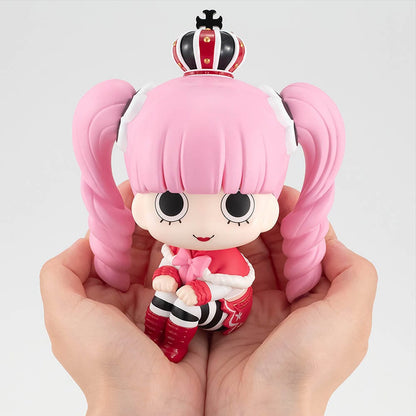 One Piece Look Up Series Perona figure with gothic attire, ghostly companions, and a playful expression, captured in a "look up" pose.
