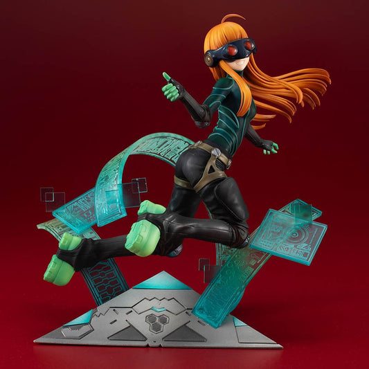 Persona 5 Royal Lucrea Futaba Sakura Figure featuring dynamic pose, detailed outfit, and vibrant colors capturing the essence of the character.