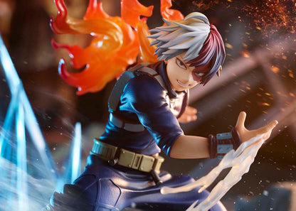 My Hero Academia Shoto Todoroki Icy-Hot 1/8 scale figure with fire and ice effects