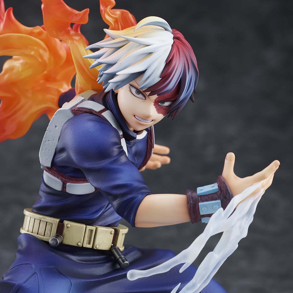 My Hero Academia Shoto Todoroki Icy-Hot 1/8 scale figure with fire and ice effects