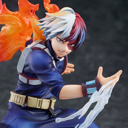 My Hero Academia Shoto Todoroki Icy-Hot 1/8 scale figure with fire and ice effects