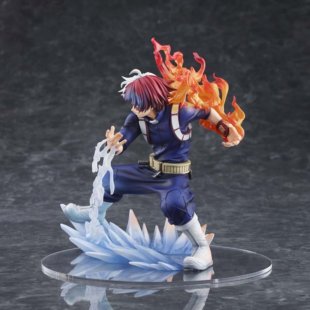 My Hero Academia Shoto Todoroki Icy-Hot 1/8 scale figure with fire and ice effects