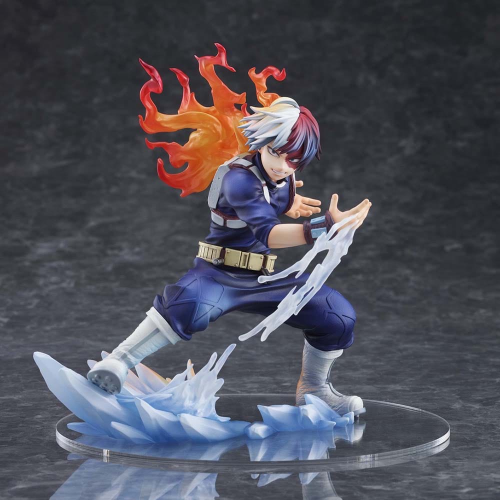 My Hero Academia Shoto Todoroki Icy-Hot 1/8 scale figure with fire and ice effects