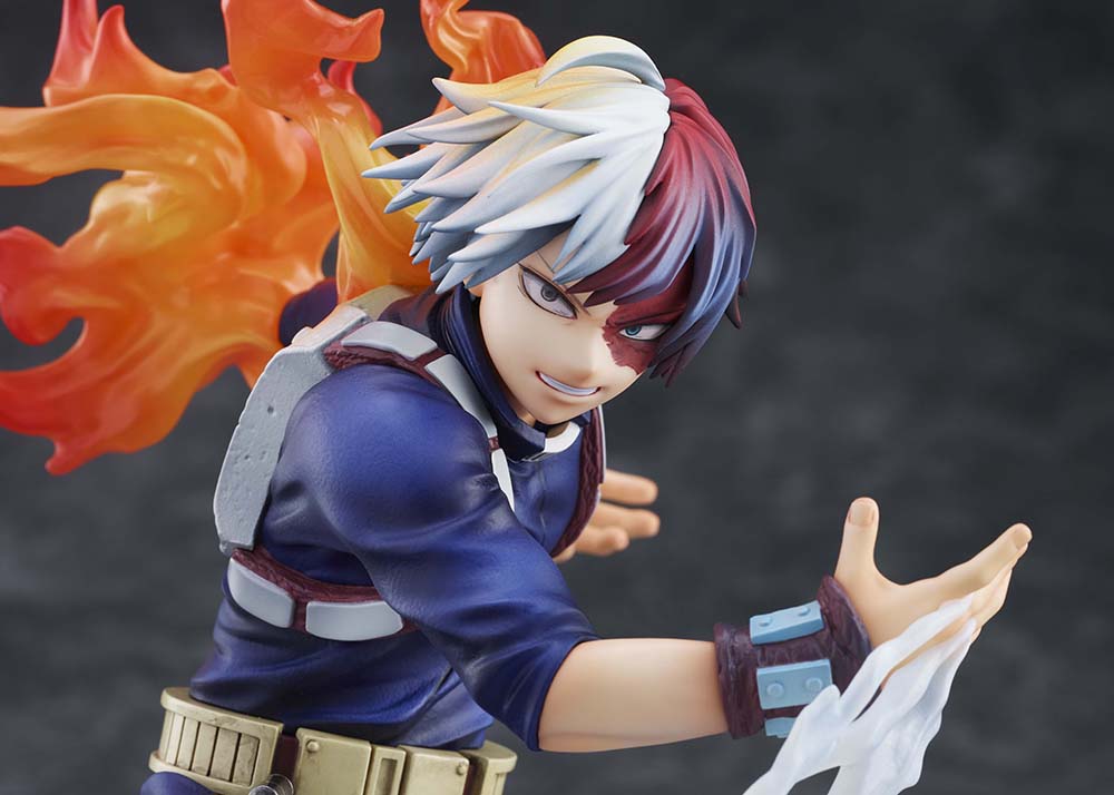 My Hero Academia Shoto Todoroki Icy-Hot 1/8 scale figure with fire and ice effects