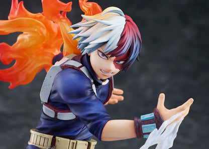 My Hero Academia Shoto Todoroki Icy-Hot 1/8 scale figure with fire and ice effects