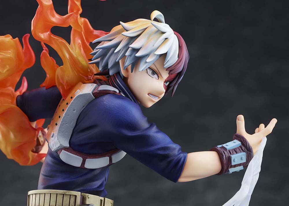 My Hero Academia Shoto Todoroki Icy-Hot 1/8 scale figure with fire and ice effects