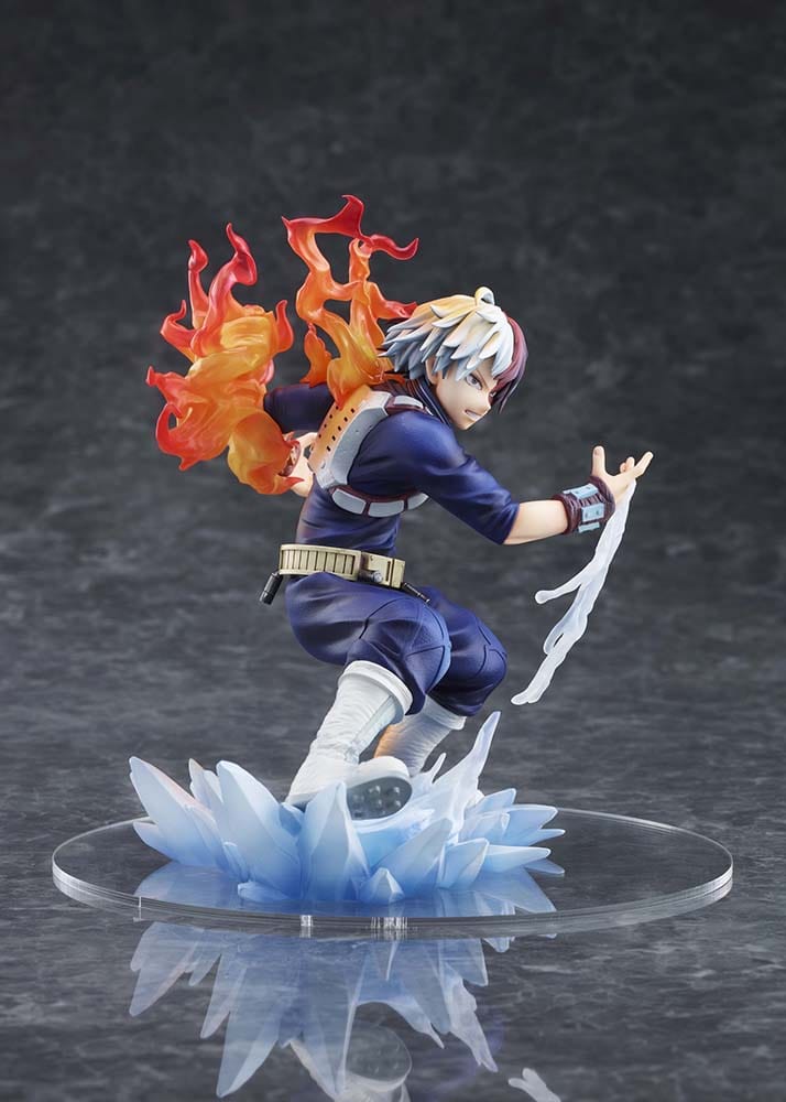My Hero Academia Shoto Todoroki Icy-Hot 1/8 scale figure with fire and ice effects