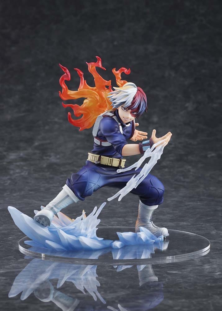 My Hero Academia Shoto Todoroki Icy-Hot 1/8 scale figure with fire and ice effects