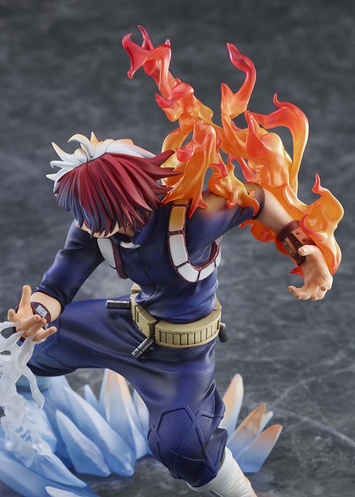 My Hero Academia Shoto Todoroki Icy-Hot 1/8 scale figure with fire and ice effects
