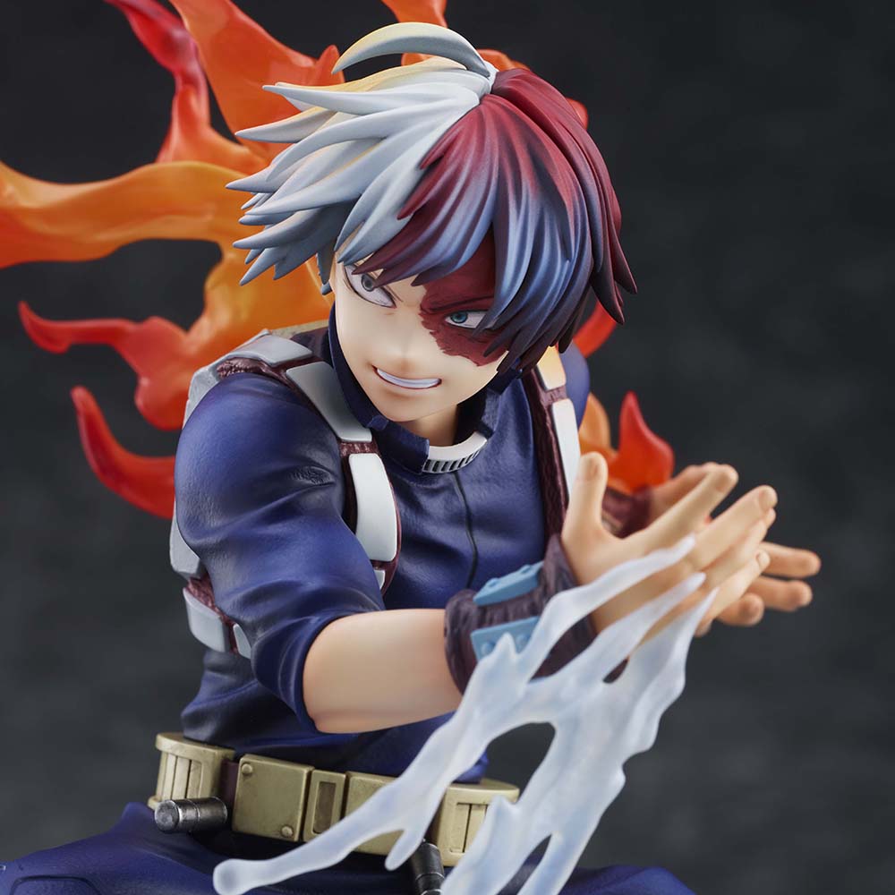 My Hero Academia Shoto Todoroki Icy-Hot 1/8 scale figure with fire and ice effects