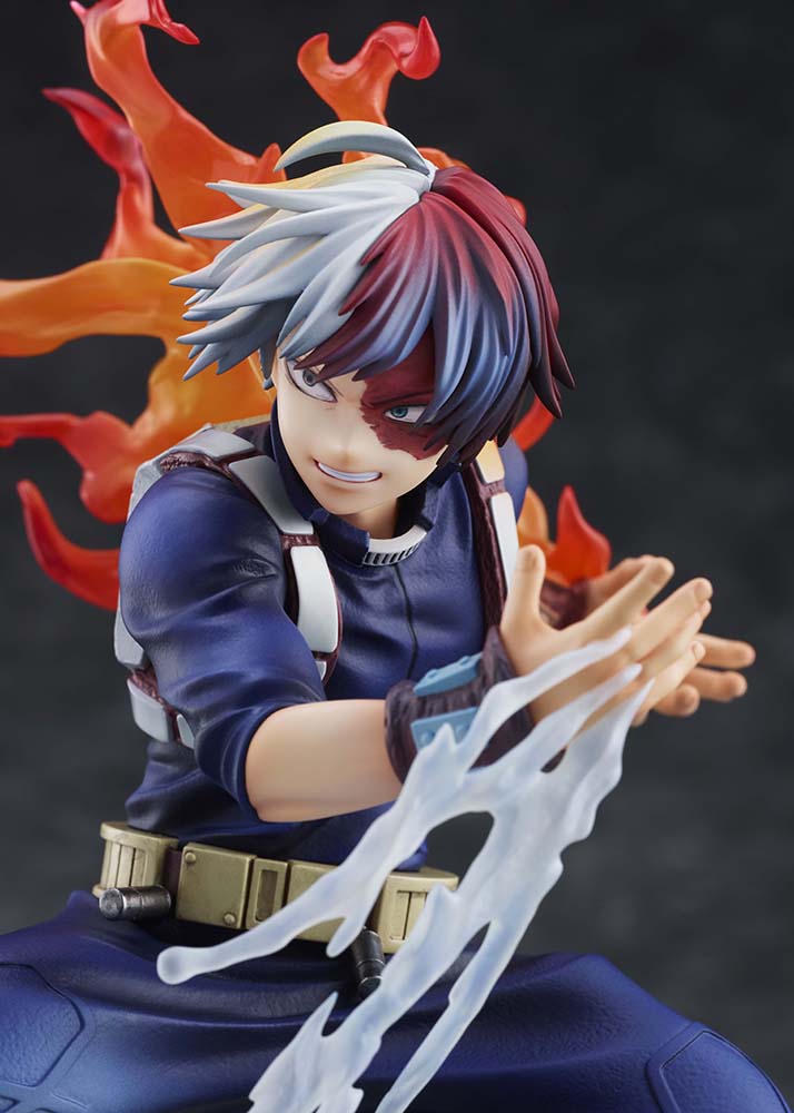 My Hero Academia Shoto Todoroki Icy-Hot 1/8 scale figure with fire and ice effects