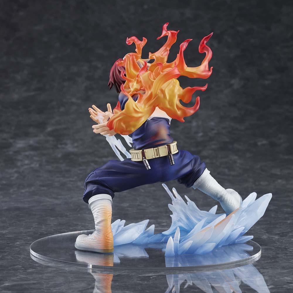 My Hero Academia Shoto Todoroki Icy-Hot 1/8 scale figure with fire and ice effects