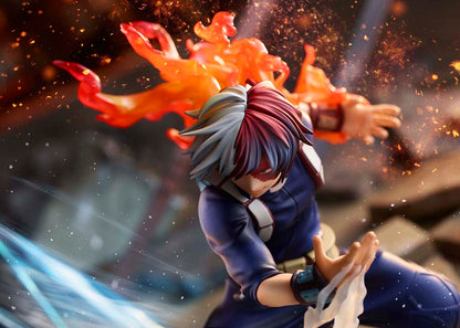 My Hero Academia Shoto Todoroki Icy-Hot 1/8 scale figure with fire and ice effects