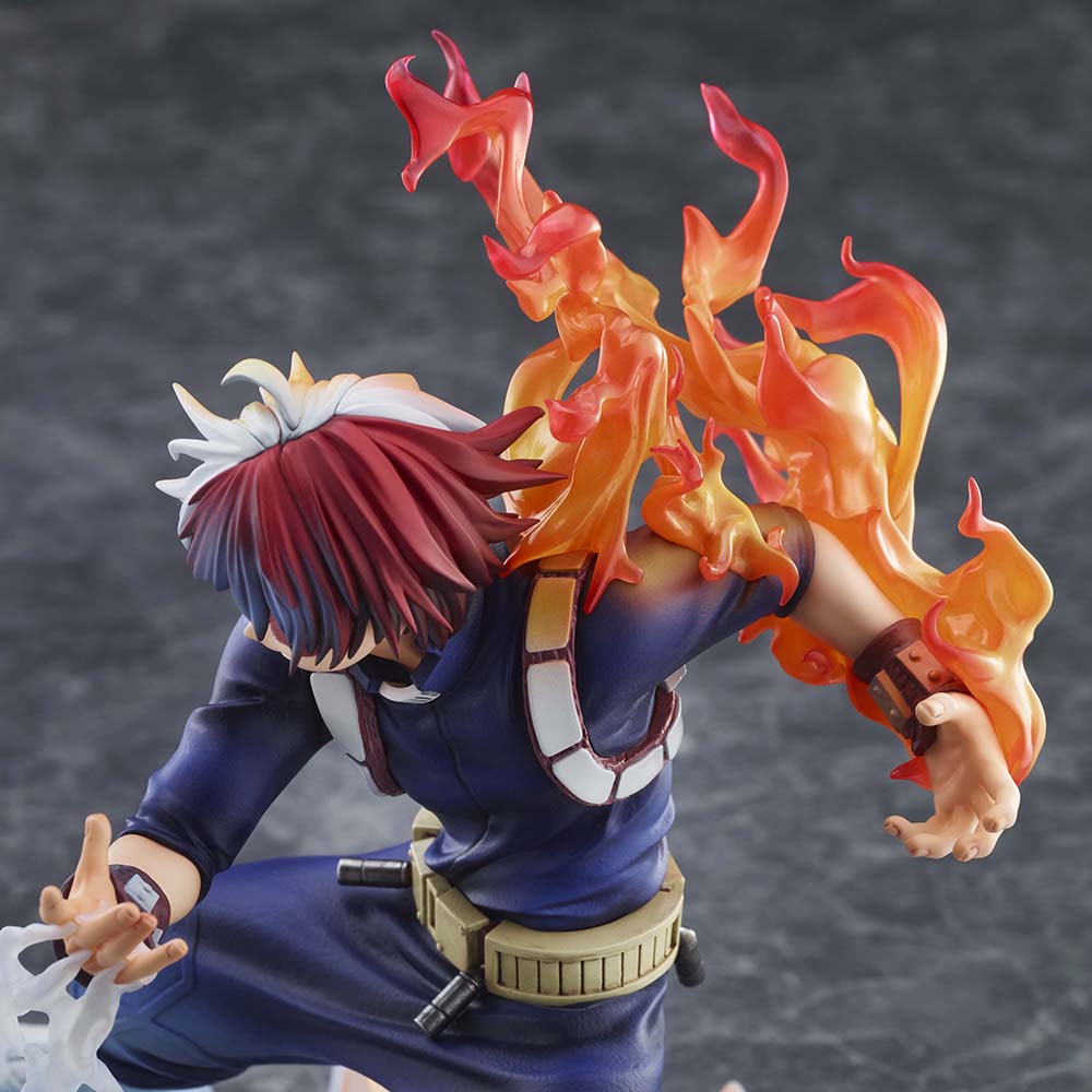 My Hero Academia Shoto Todoroki Icy-Hot 1/8 scale figure with fire and ice effects