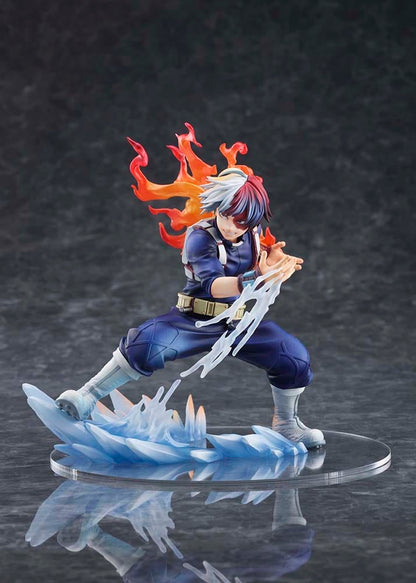 My Hero Academia Shoto Todoroki Icy-Hot 1/8 scale figure with fire and ice effects