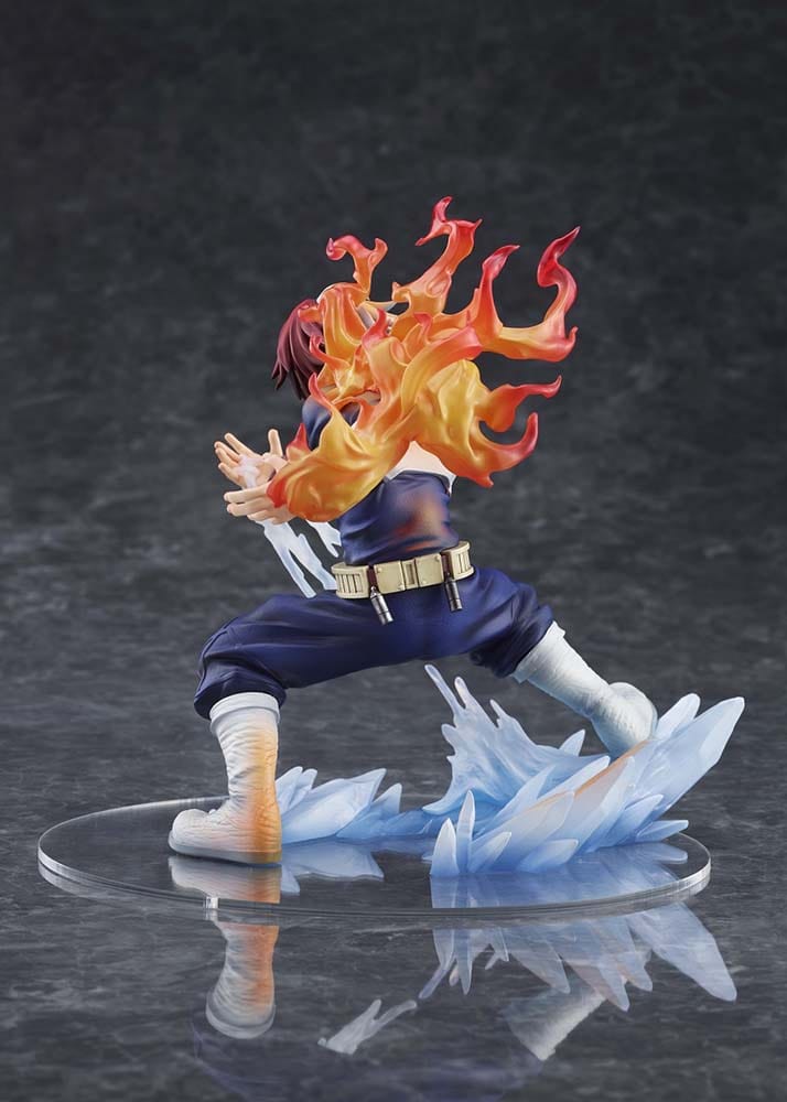 My Hero Academia Shoto Todoroki Icy-Hot 1/8 scale figure with fire and ice effects