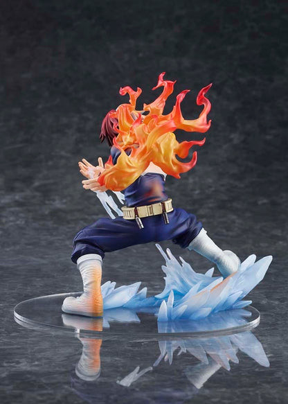 My Hero Academia Shoto Todoroki Icy-Hot 1/8 scale figure with fire and ice effects