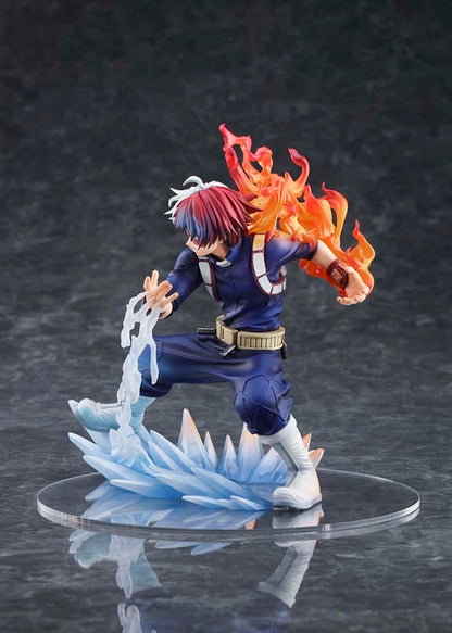My Hero Academia Shoto Todoroki Icy-Hot 1/8 scale figure with fire and ice effects
