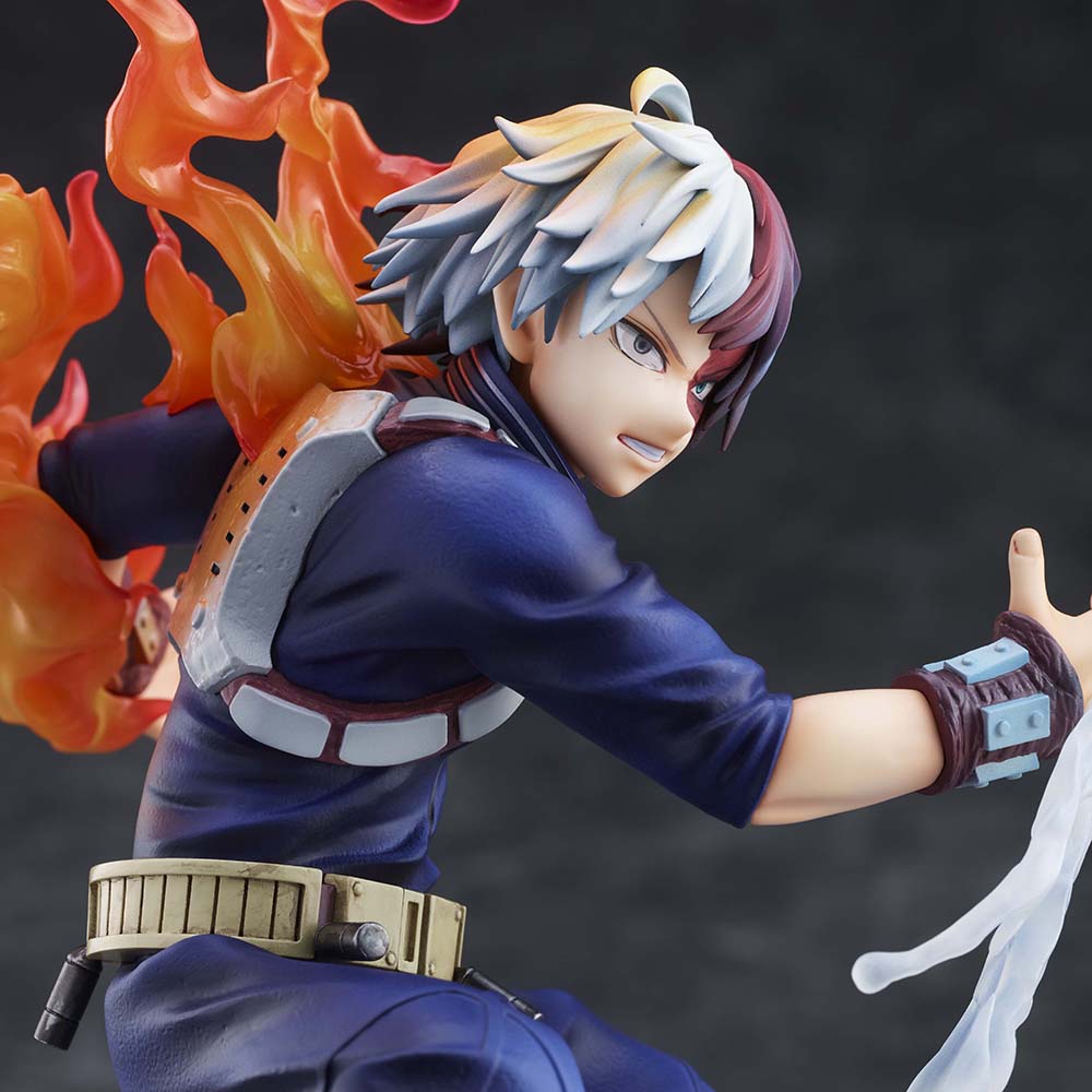 My Hero Academia Shoto Todoroki Icy-Hot 1/8 scale figure with fire and ice effects