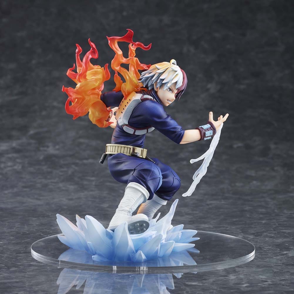 My Hero Academia Shoto Todoroki Icy-Hot 1/8 scale figure with fire and ice effects