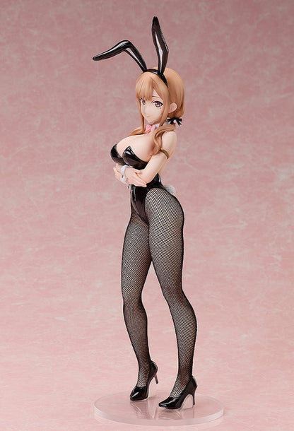 Love Is Indivisible by Twins Naori Jinguji (Bunny Ver.) 1/6 Scale Figure in black bunny suit with fishnet stockings and glossy bunny ears.