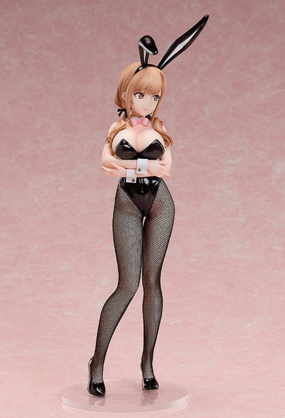 Love Is Indivisible by Twins Naori Jinguji (Bunny Ver.) 1/6 Scale Figure in black bunny suit with fishnet stockings and glossy bunny ears.