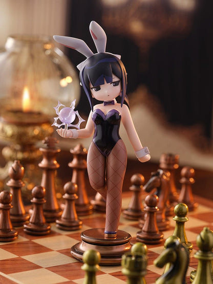 Overlord Narberal Gamma (Juami Bunny Girl Ver.) 1/7 Scale Figure in black bunny outfit, holding a magical staff, with fishnet stockings and bunny ears.