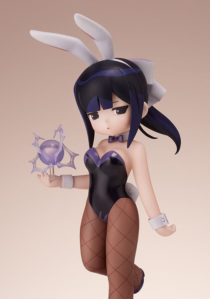 Overlord Narberal Gamma (Juami Bunny Girl Ver.) 1/7 Scale Figure in black bunny outfit, holding a magical staff, with fishnet stockings and bunny ears.