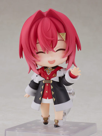 Nijisanji Nendoroid No.2489 Ange Katrina featuring her vibrant red hair and detailed outfit.