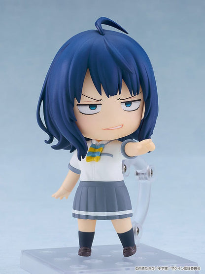 Makeine: Too Many Losing Heroines! Nendoroid No.2612 Yanami Anna in her school uniform with blue hair and expressive face.