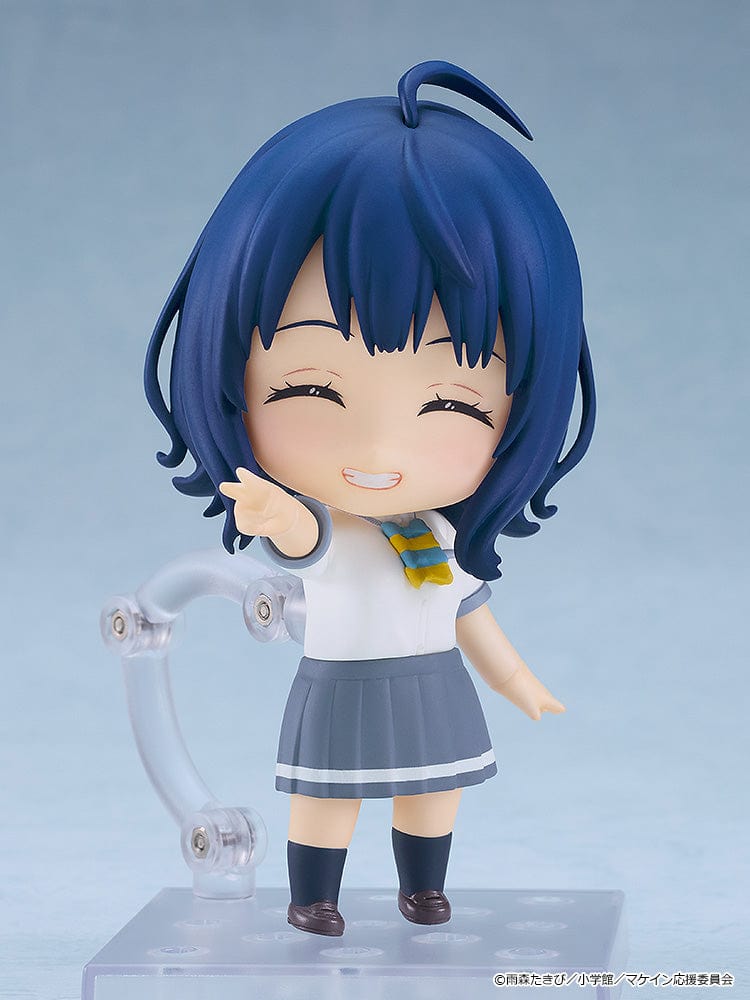 Makeine: Too Many Losing Heroines! Nendoroid No.2612 Yanami Anna in her school uniform with blue hair and expressive face.