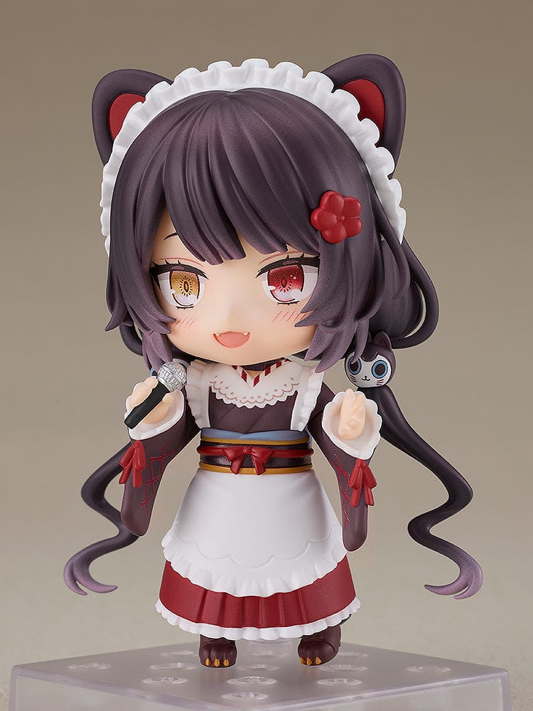 Nijisanji Nendoroid No.2491 Inui Toko featuring her distinctive heterochromatic eyes and maid outfit.