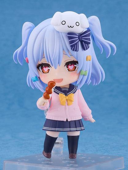 NoriPro Nendoroid No.2613 Inuyama Tamaki figure with sailor uniform and dog accessory.