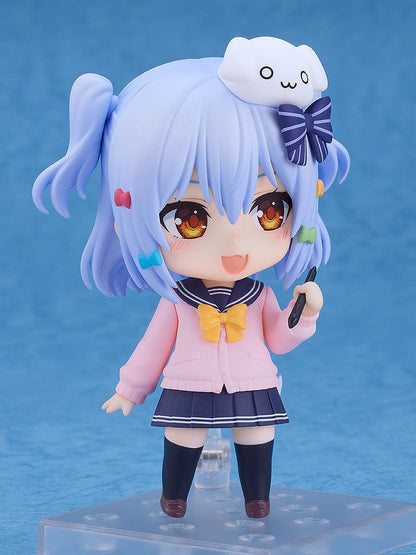 NoriPro Nendoroid No.2613 Inuyama Tamaki figure with sailor uniform and dog accessory.