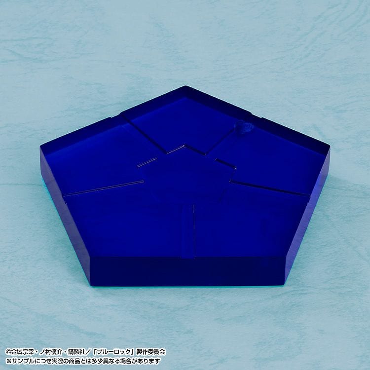 Blue Lock Nendoroid No.2851 Sae Itoshi chibi figure in soccer uniform with ball accessory